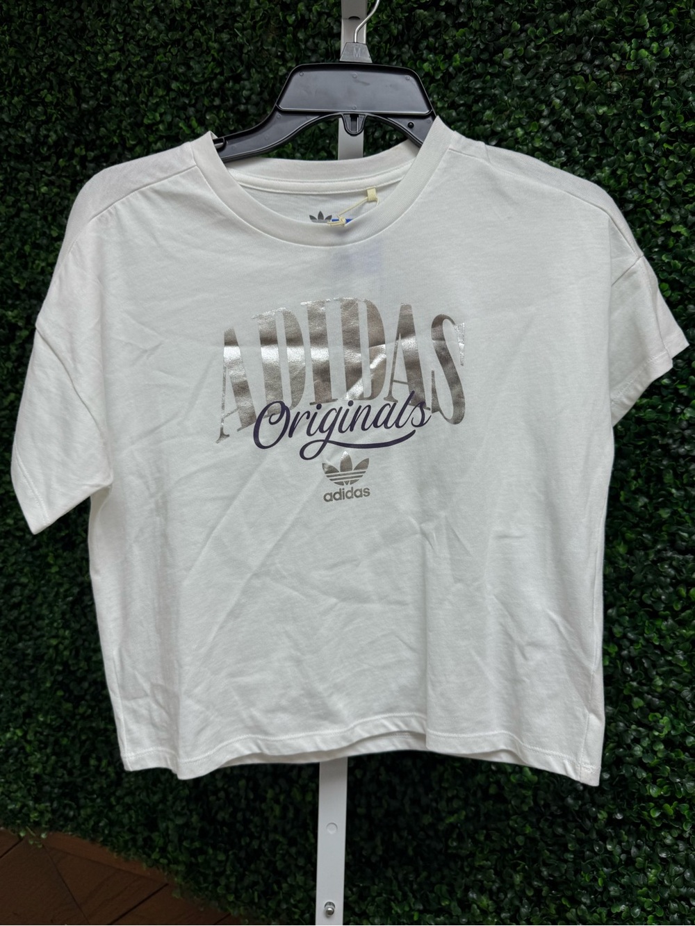 NWT Girls Adidas top Medium